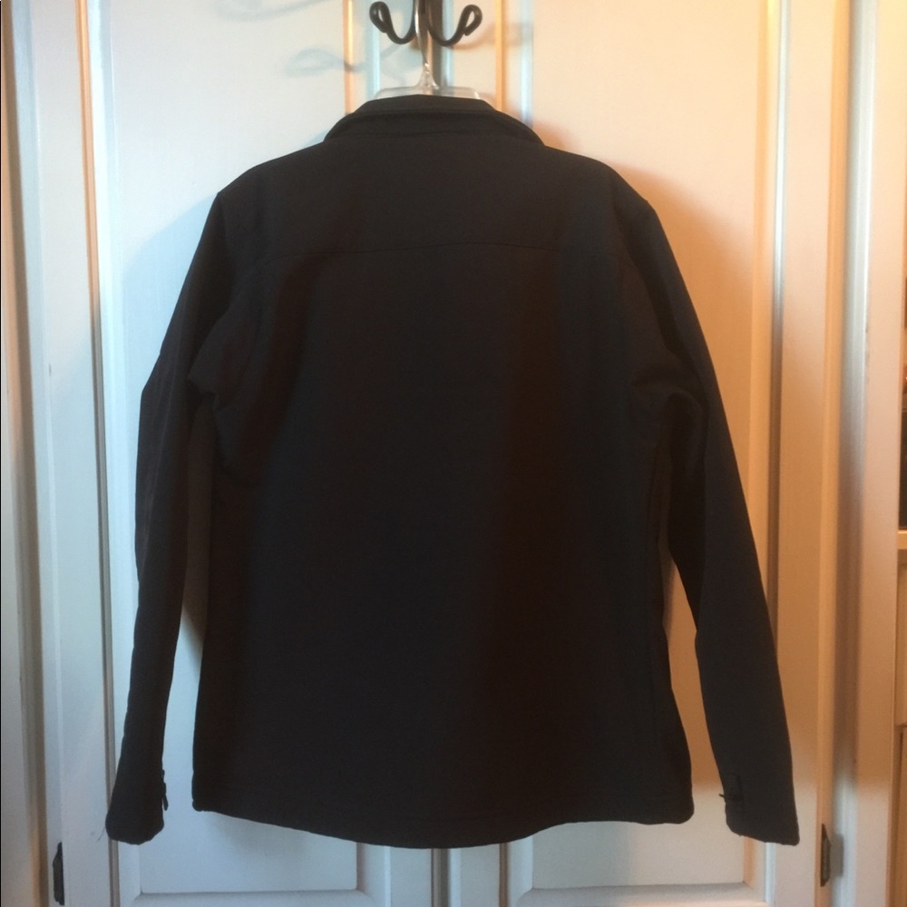 Black Columbia weather resistant coat